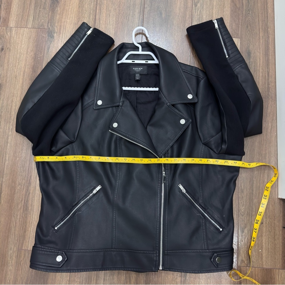Ever New Heidi faux women’s leather jacket size 18 (L/XL) - Picture 9 of 9